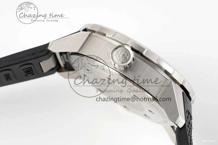 MIROTIME 0805 Aquatimer SS IW3290 RSF 1:1 Best Edition Blue Dial on Black Rubber Strap A Fashionable 7074